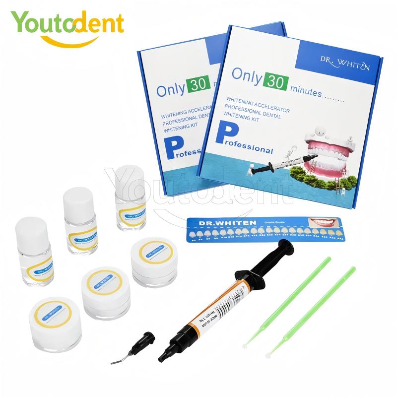 Teeth Whitening Q&M - Dental Whitening Kit 35% Hydrogen Peroxyde