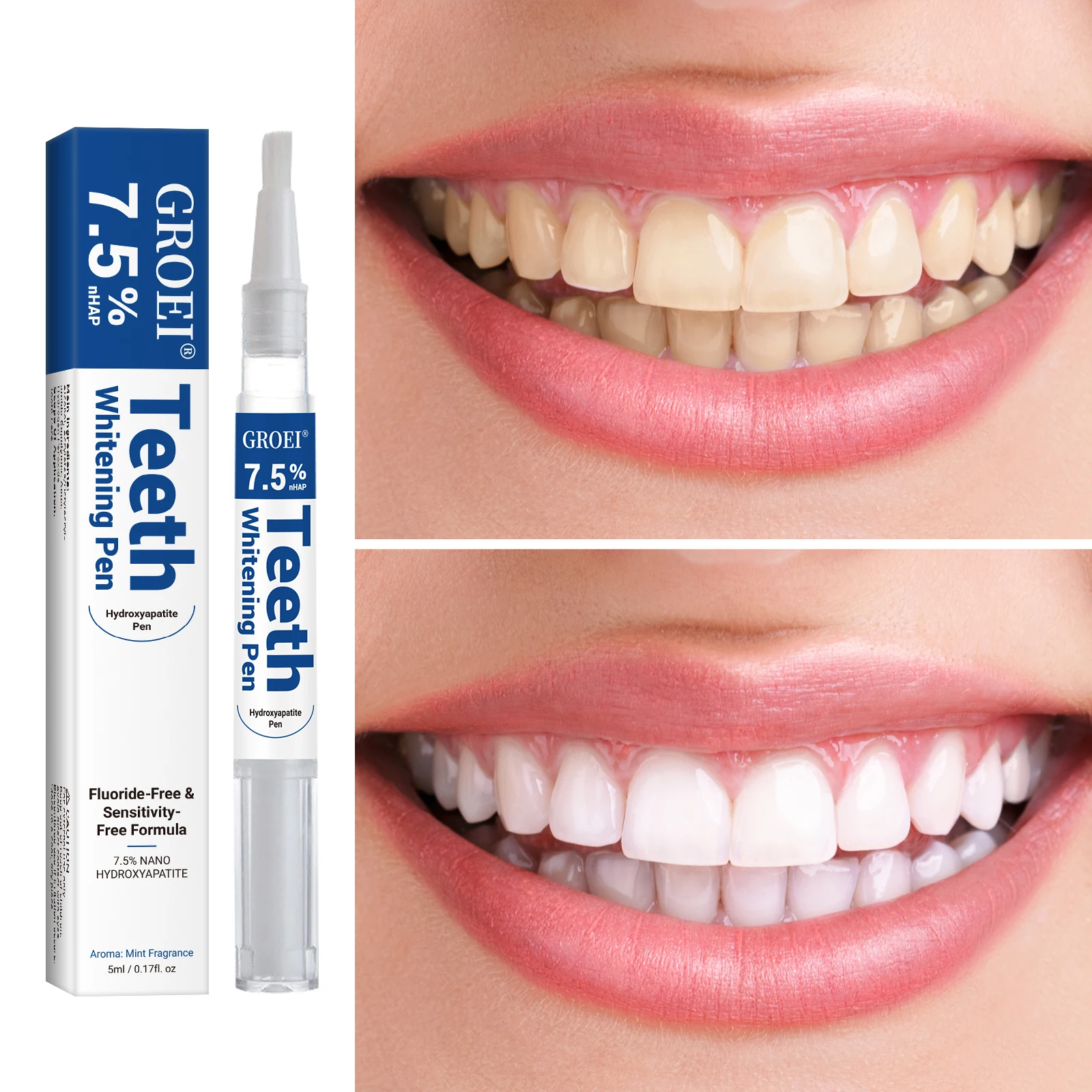 Hydroxyapatite Tooth Whitening - Teeth Whitening Q&M recension och pris