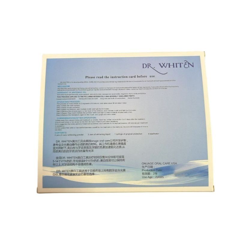 Dental Tooth Whitening Set 35% - Teeth Whitening Q&M recension och pris