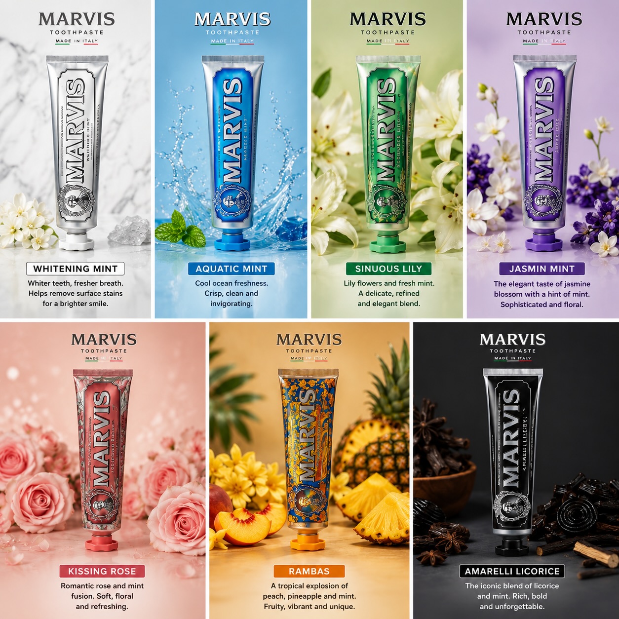 Marvis Whitening Healtmint Fre - Teeth Whitening Marvis Toothpaste recension och pris
