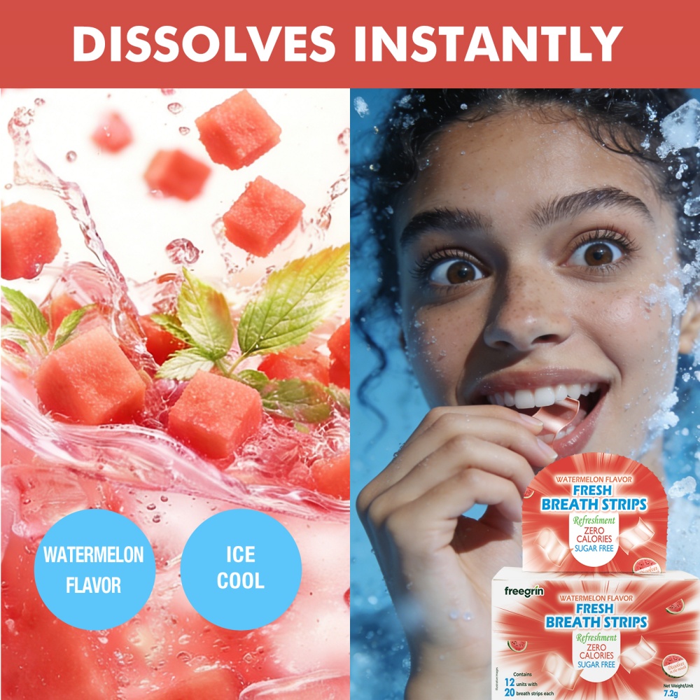 FREEGRIN Watermelon Flavored B - Teeth Whitening In Office recension och pris