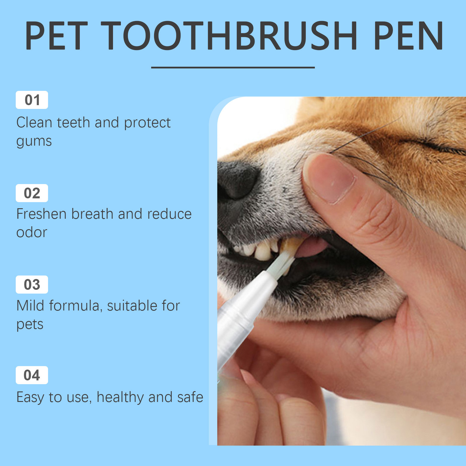 Oral Cleaning Gel Pen For Dogs - Teeth Whitening Pens recension och pris