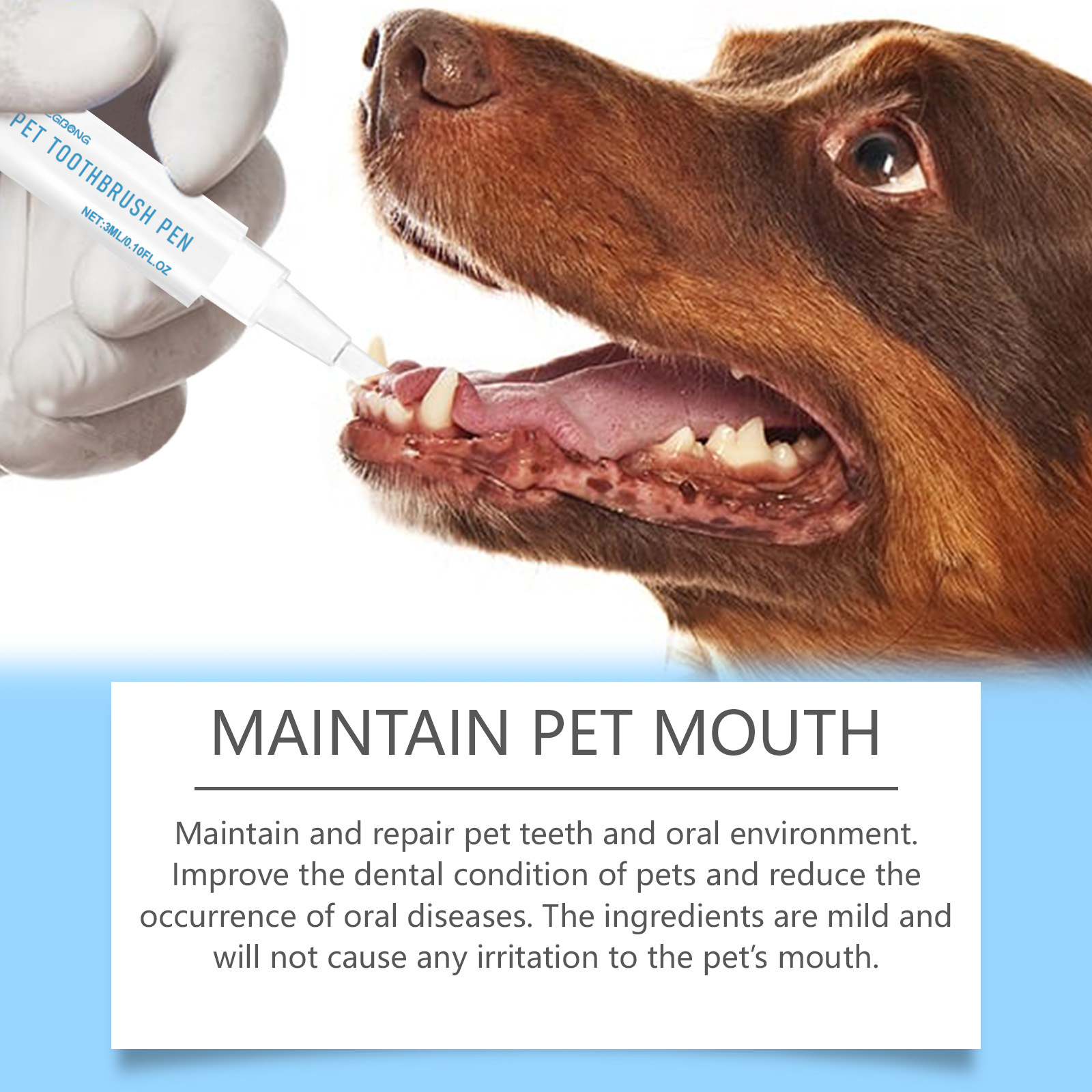Oral Cleaning Gel Pen For Dogs - Teeth Whitening Pens recension och pris