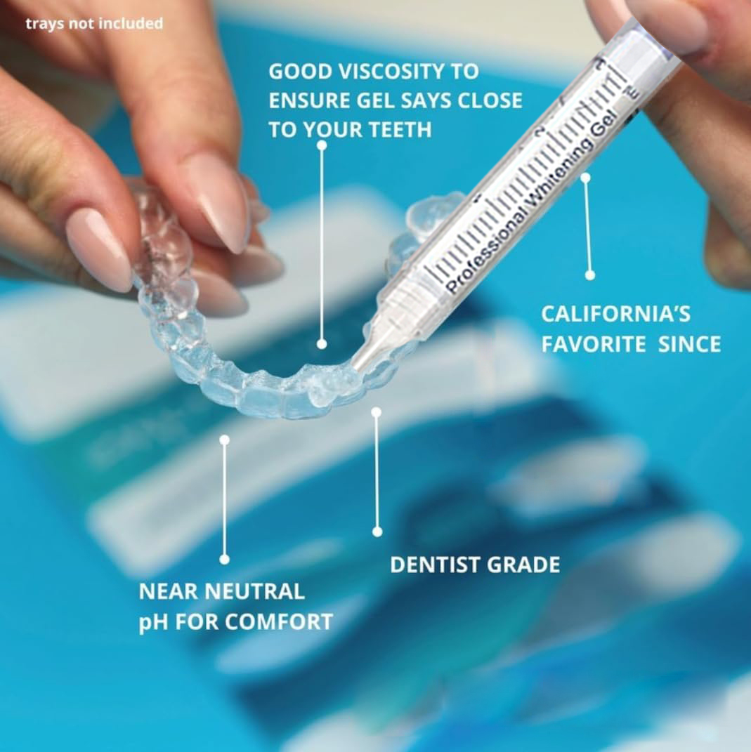 Teeth Whitening Gel Refill Syr - Teeth Whitening Q&M recension och pris