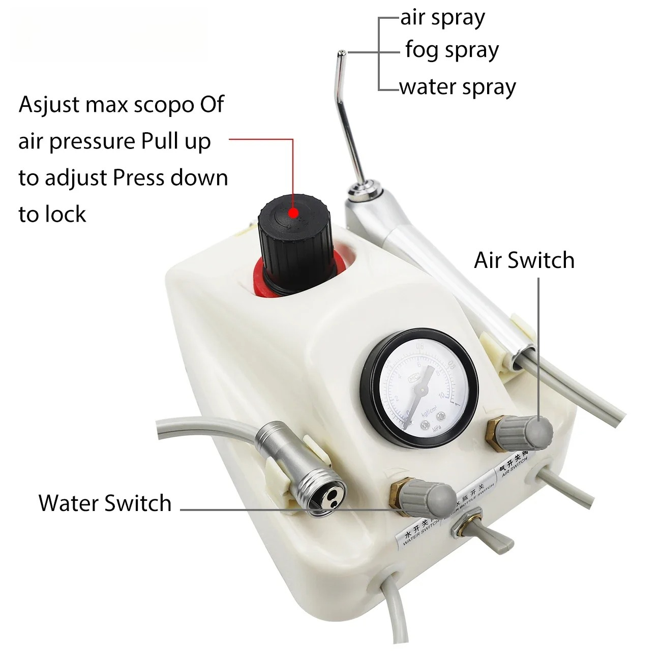 Y Portable Lab Turbine Unit Wo - Teeth Whitening That Works recension och pris