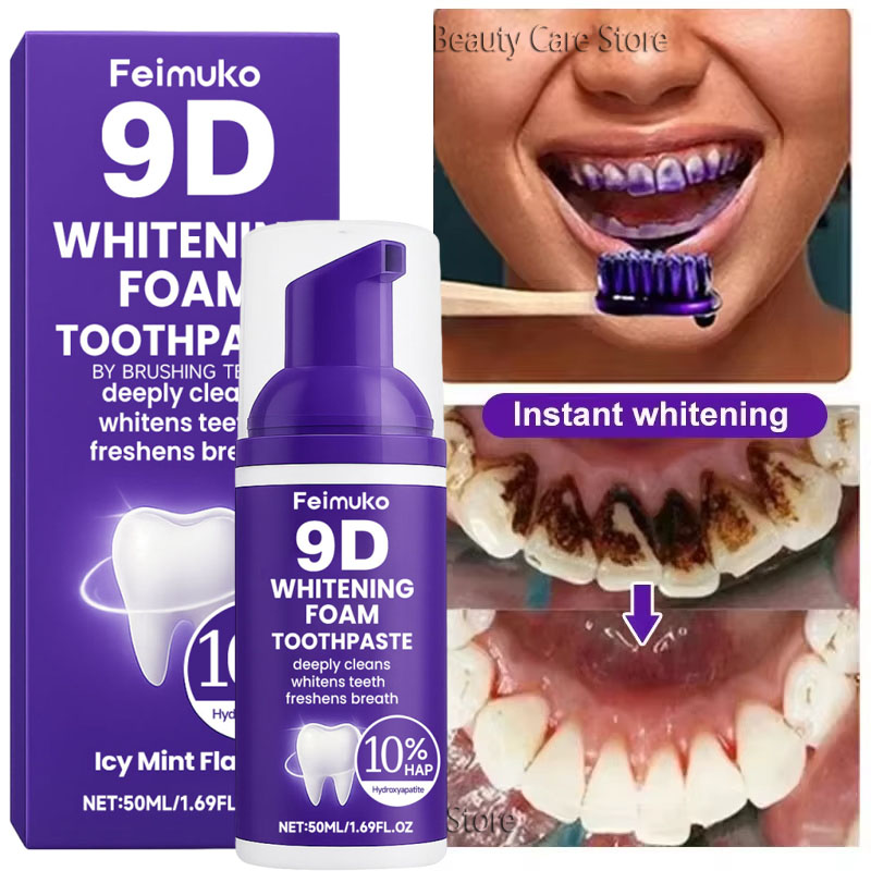 9D Purple Teeth Whitening Toot - Teeth Whitening That Works recension och pris