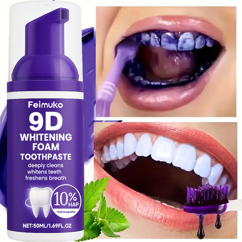 9D Purple Teeth Whitening Toot - Teeth Whitening That Works recension och pris