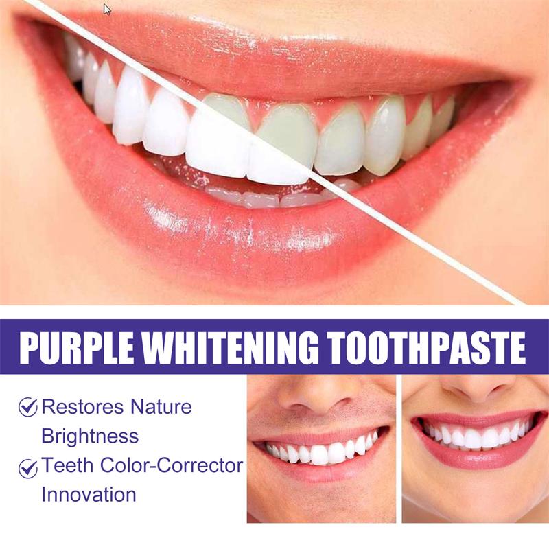 9D Purple Teeth Whitening Toot - Teeth Whitening That Works recension och pris