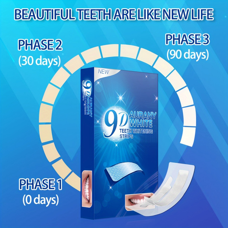 21 Pairs of 9D Aurany White Te - Teeth Whitening Q&M recension och pris