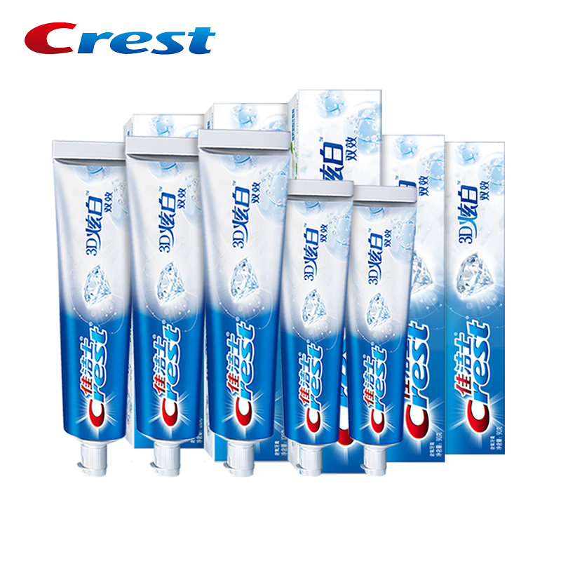 Crest 3D MICA Toothpaste Fluor - Teeth Paint Whitening recension och pris
