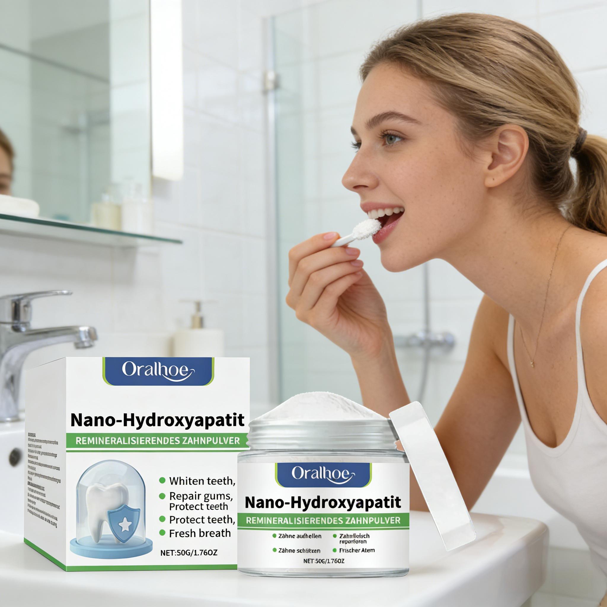 Oralhoe Whitening Tooth Powder - Teeth Whitening Q&M recension och pris