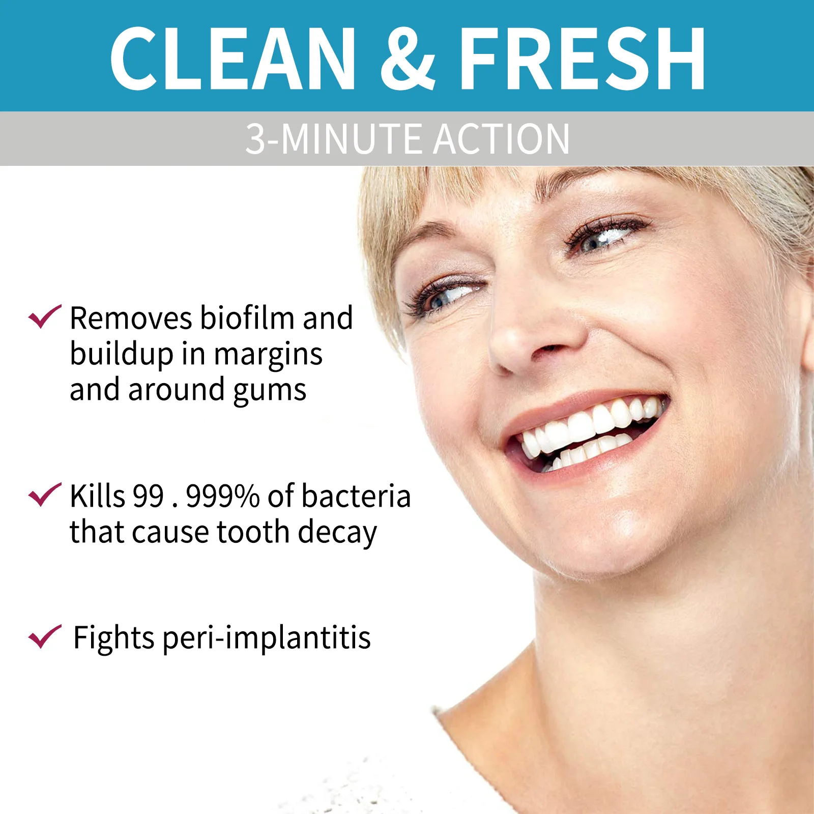 Aligner Denture Cleaner Foam D - Teeth Whitening For Braces recension och pris