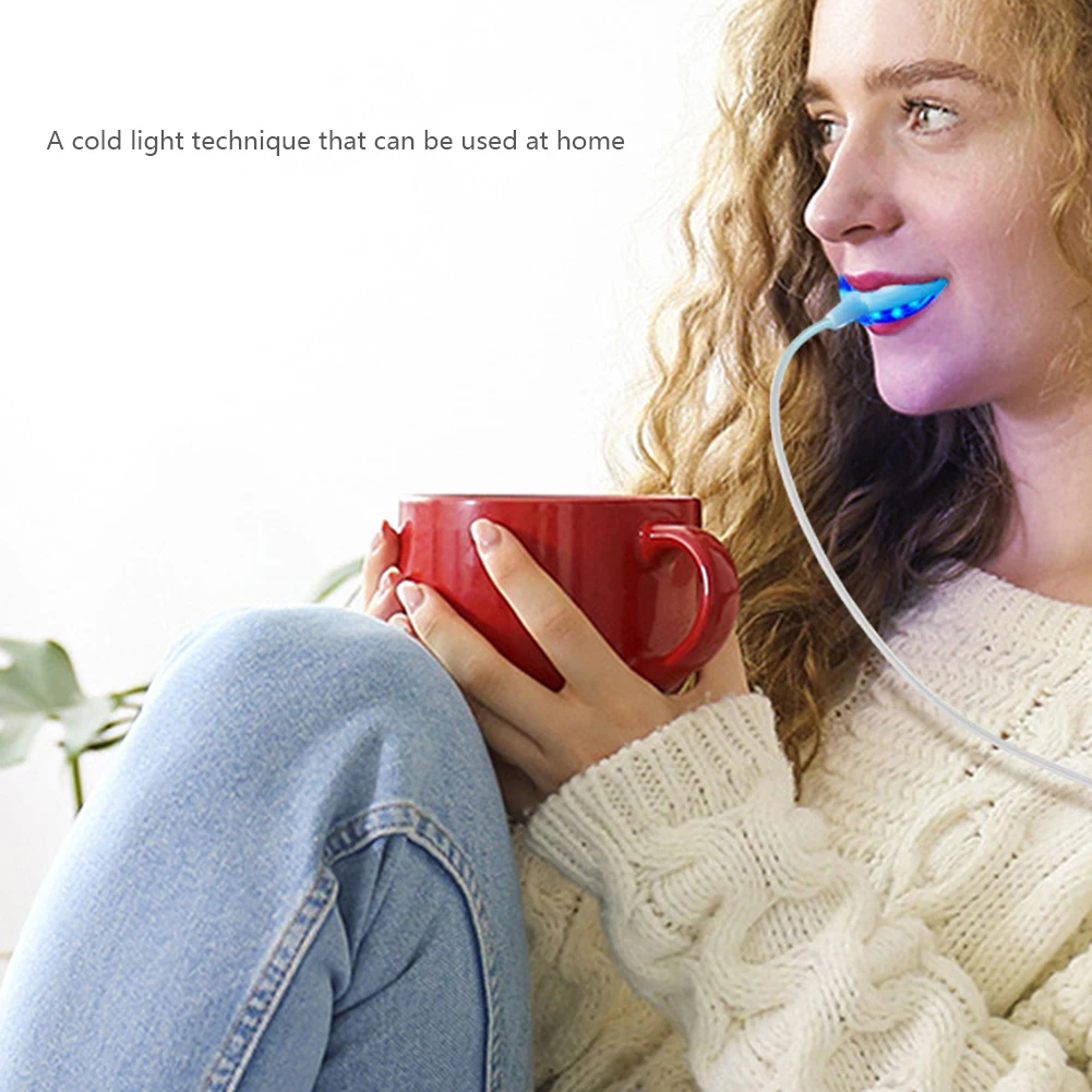 1PC Household Smart LED Teeth  - Teeth Whitening In Office recension och pris