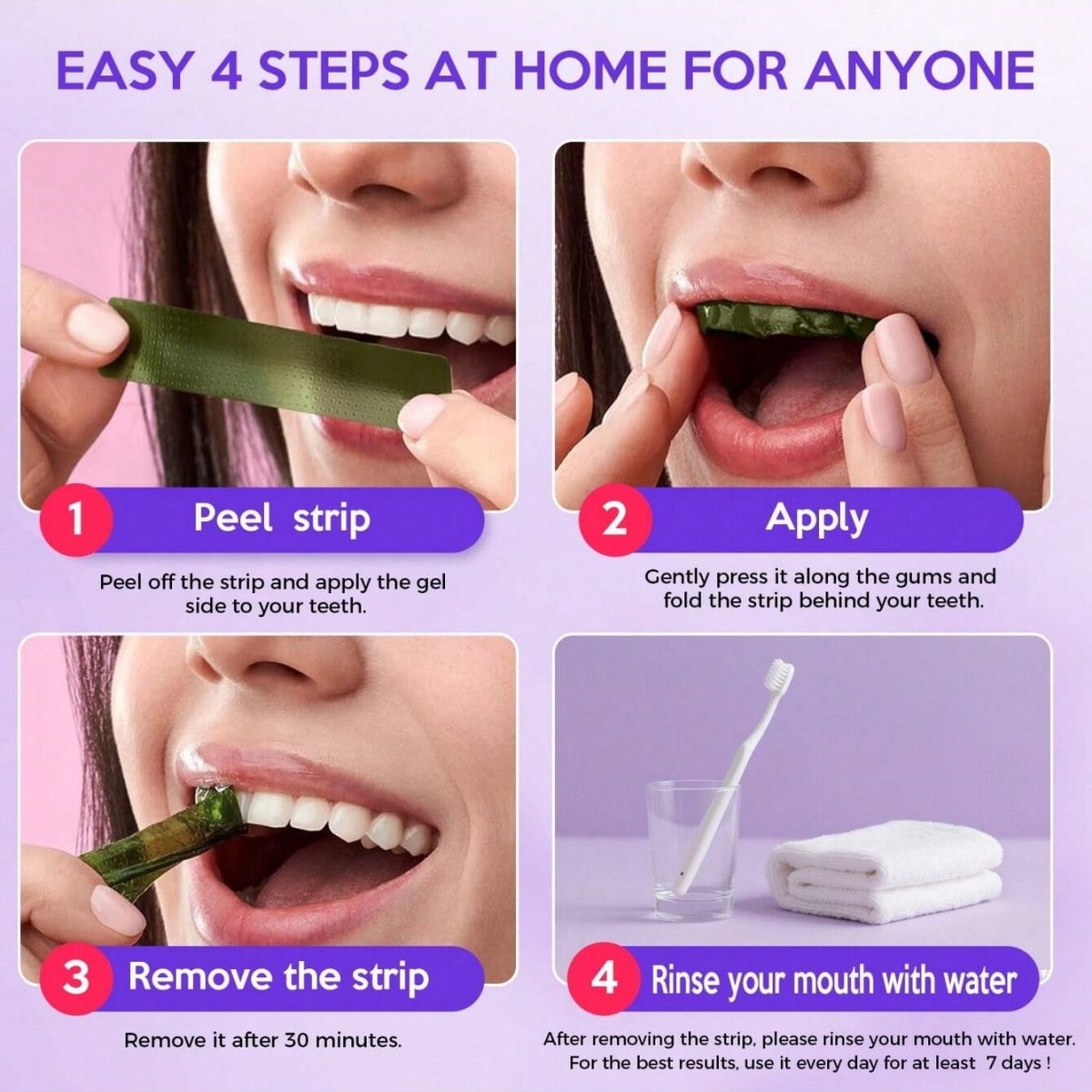 Deluxe Whitening Teeth Sticker - Teeth Whitening In Office recension och pris