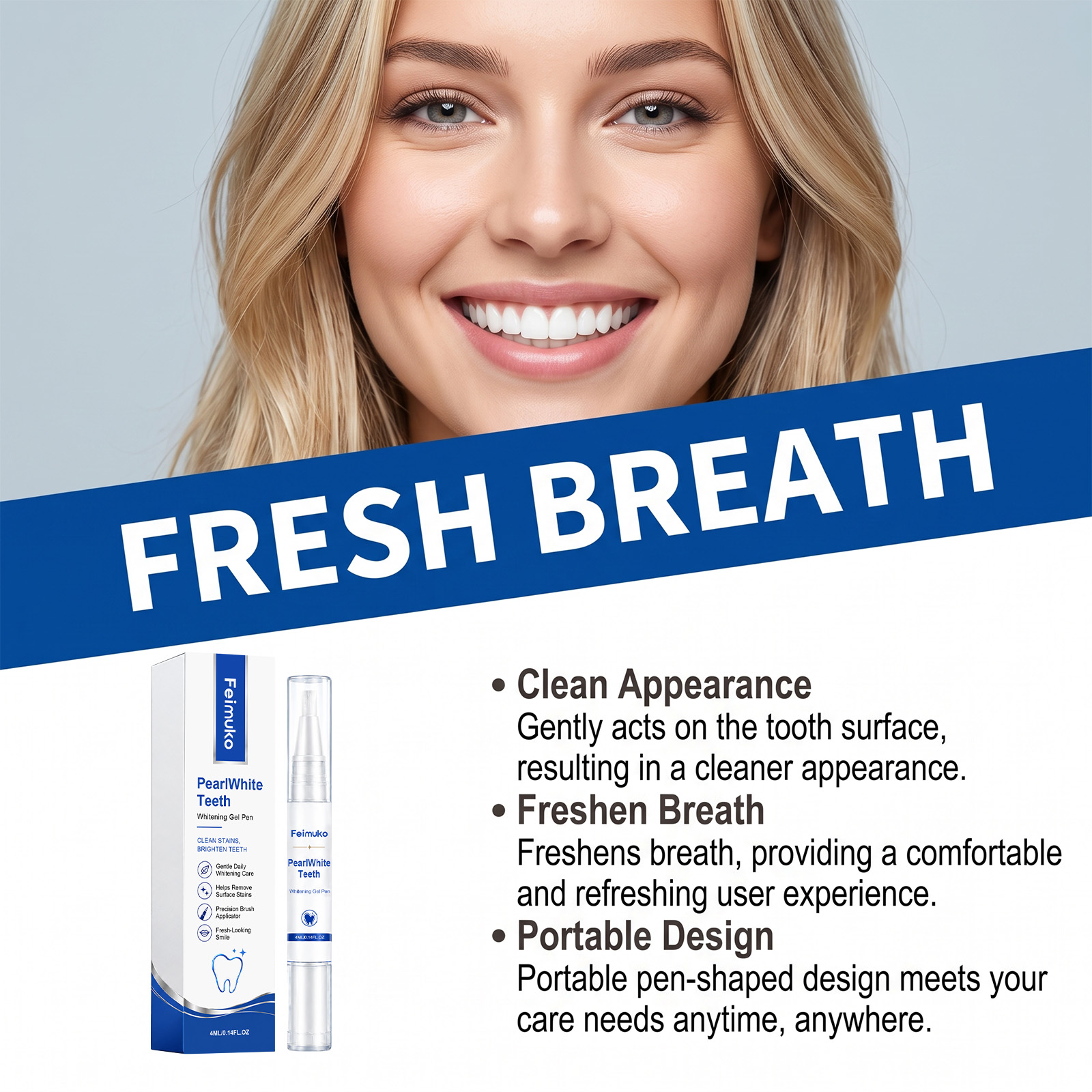 Portable Teeth Whitening Gel P - Teeth Whitening Pens recension och pris
